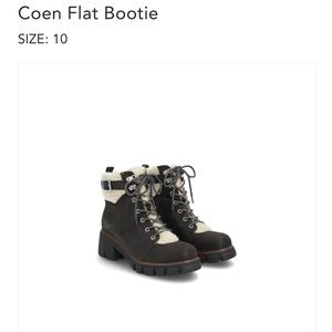 Cute boot with a 1” heel. Comfy and just so adorable.